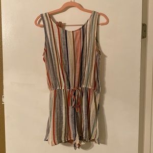 Multicolor Romper. Light weight